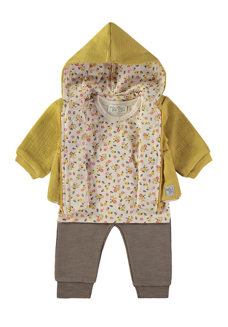Conjunto de 3pcs amarelo
