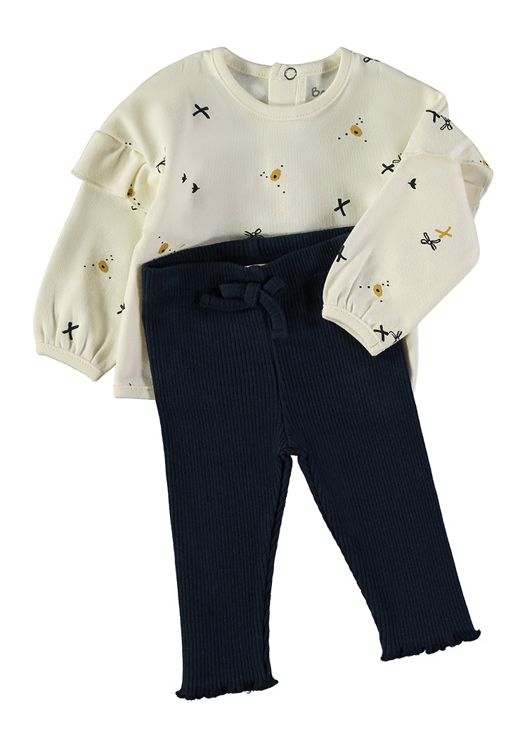 Conjunto 2pcs Laços