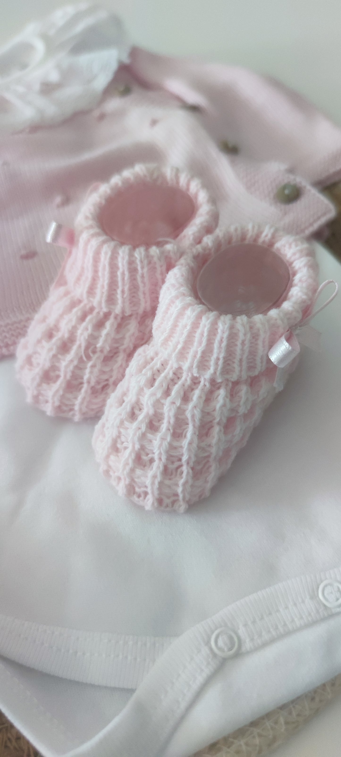 Conjunto pompom em algodão