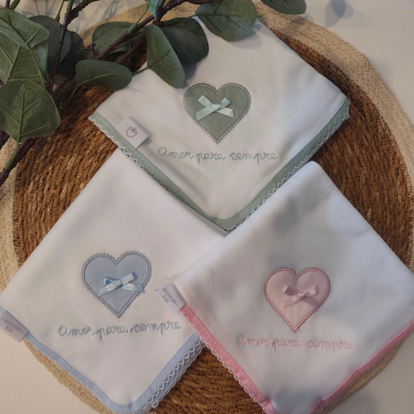 Fralda de pano "Amor para sempre"