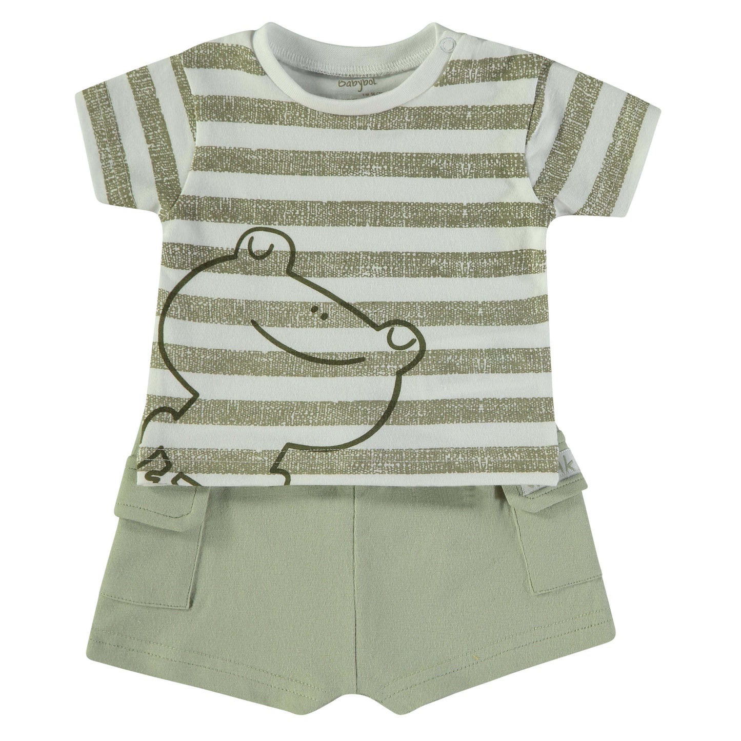 Conjunto 2 peças Sapinho