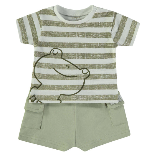 Conjunto 2 peças Sapinho