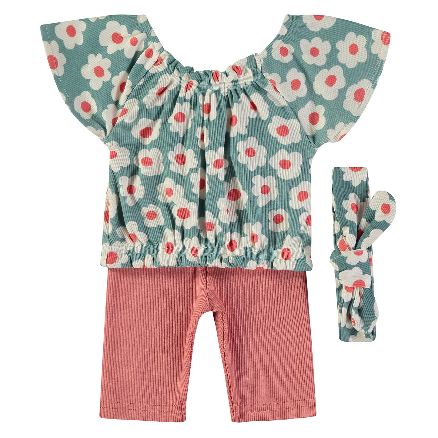 Conjunto 3pcs Flores