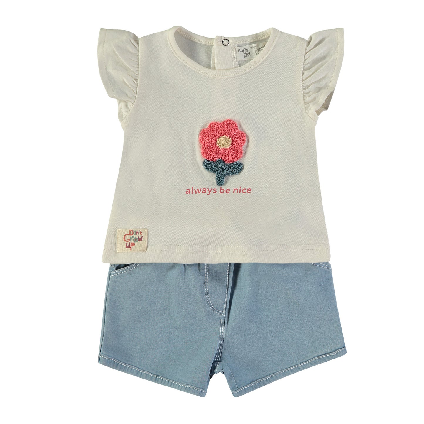 Conjunto 2pcs Flor
