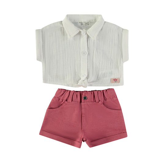 Conjunto 2pcs Camisa