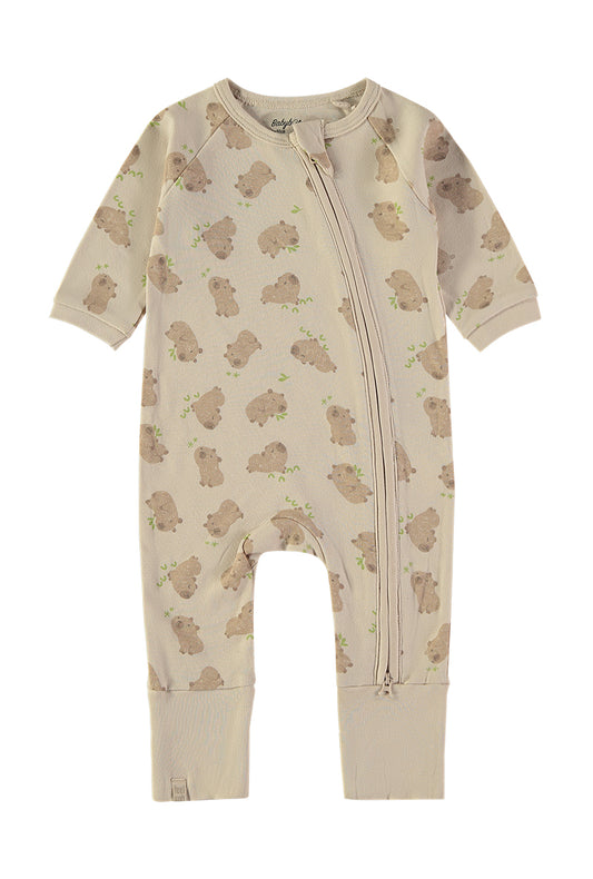 Babygrow algodão Capivara