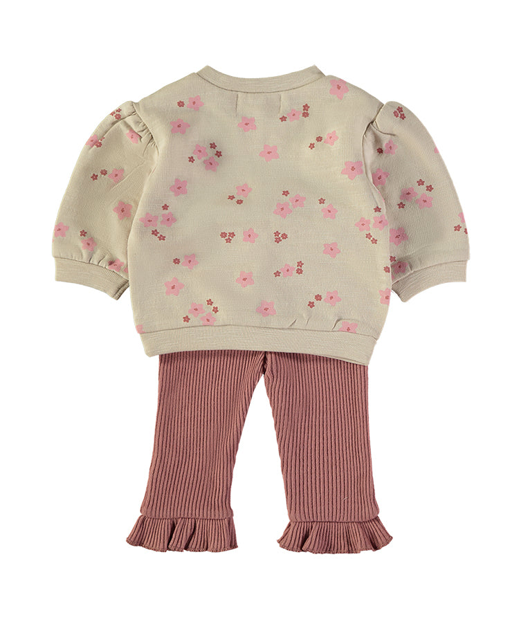 Conjunto 2pcs rosa