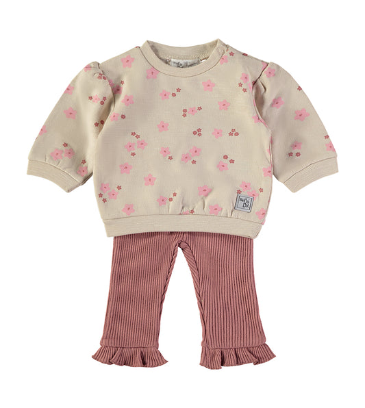 Conjunto 2pcs rosa