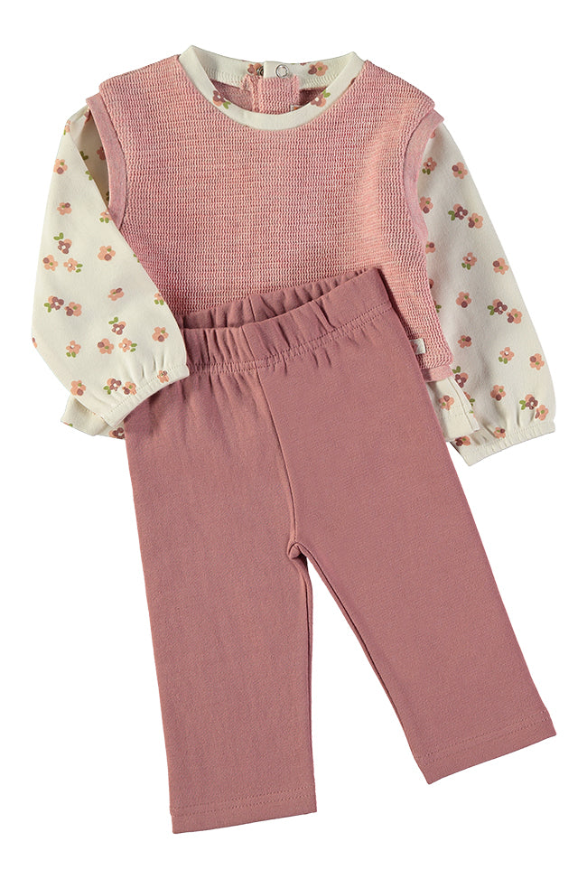 Conjunto 2pcs rosa