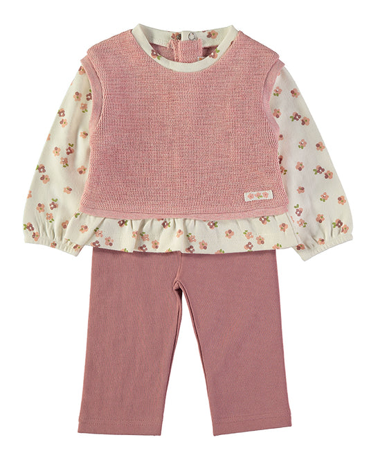 Conjunto 2pcs rosa