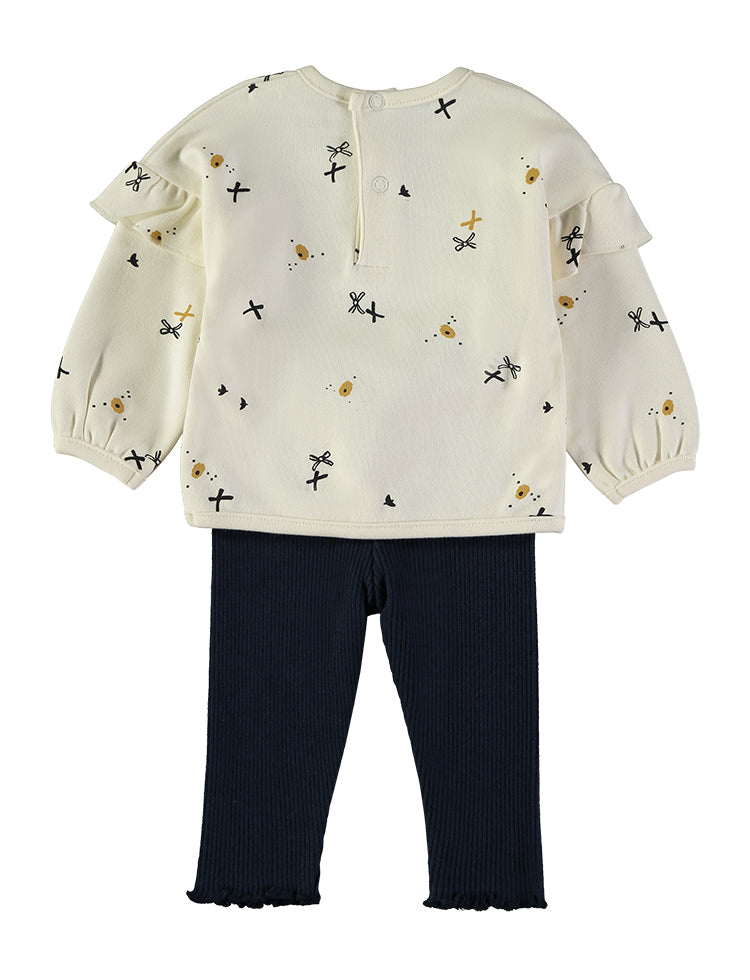 Conjunto 2pcs Laços