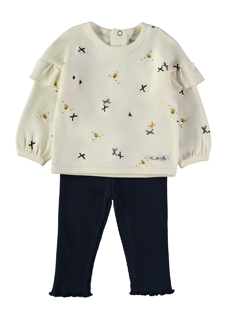 Conjunto 2pcs Laços