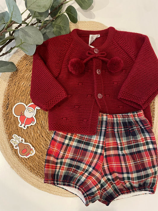 Conjunto de Natal pompom