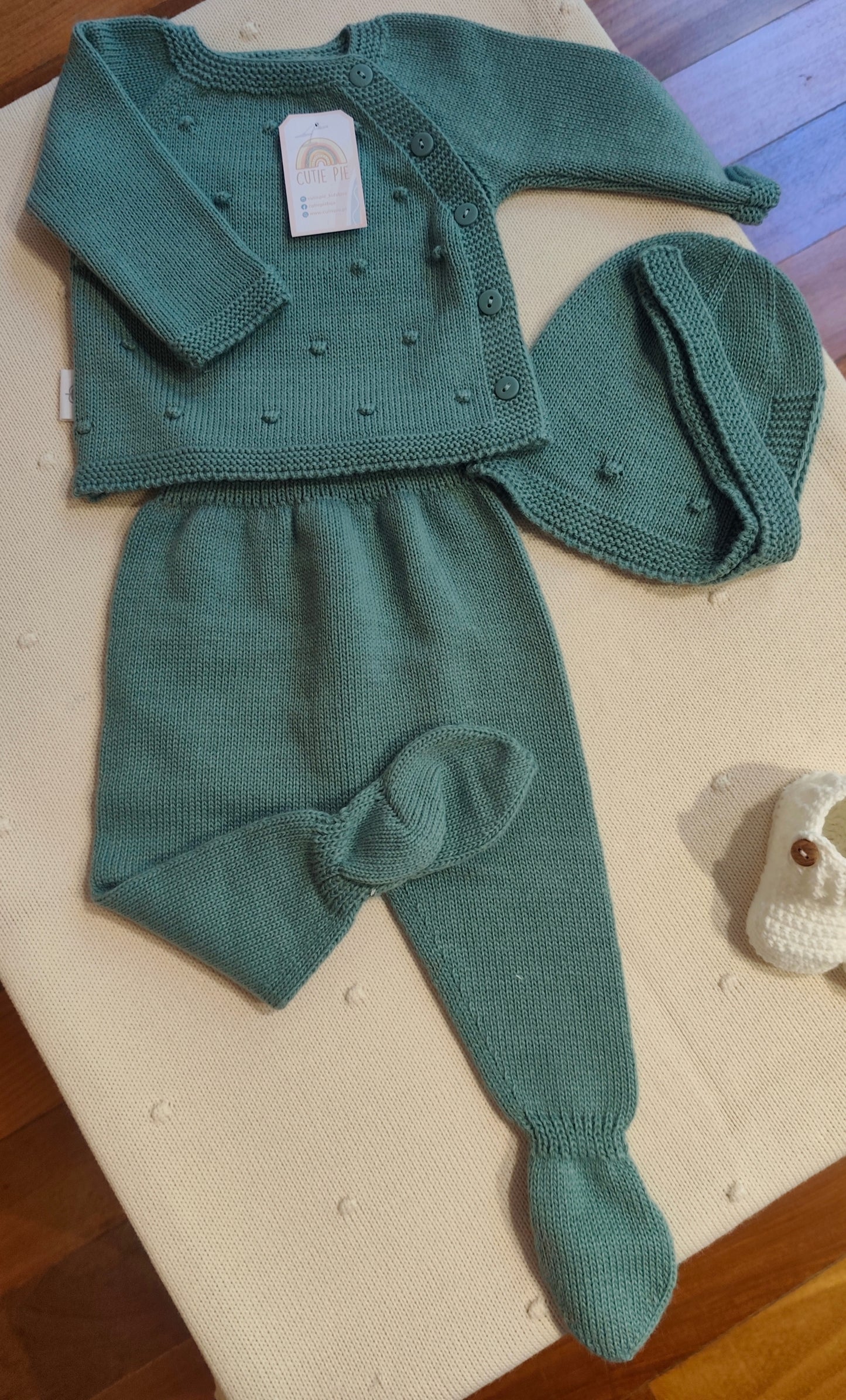 Conjunto de 3pcs em acrílico