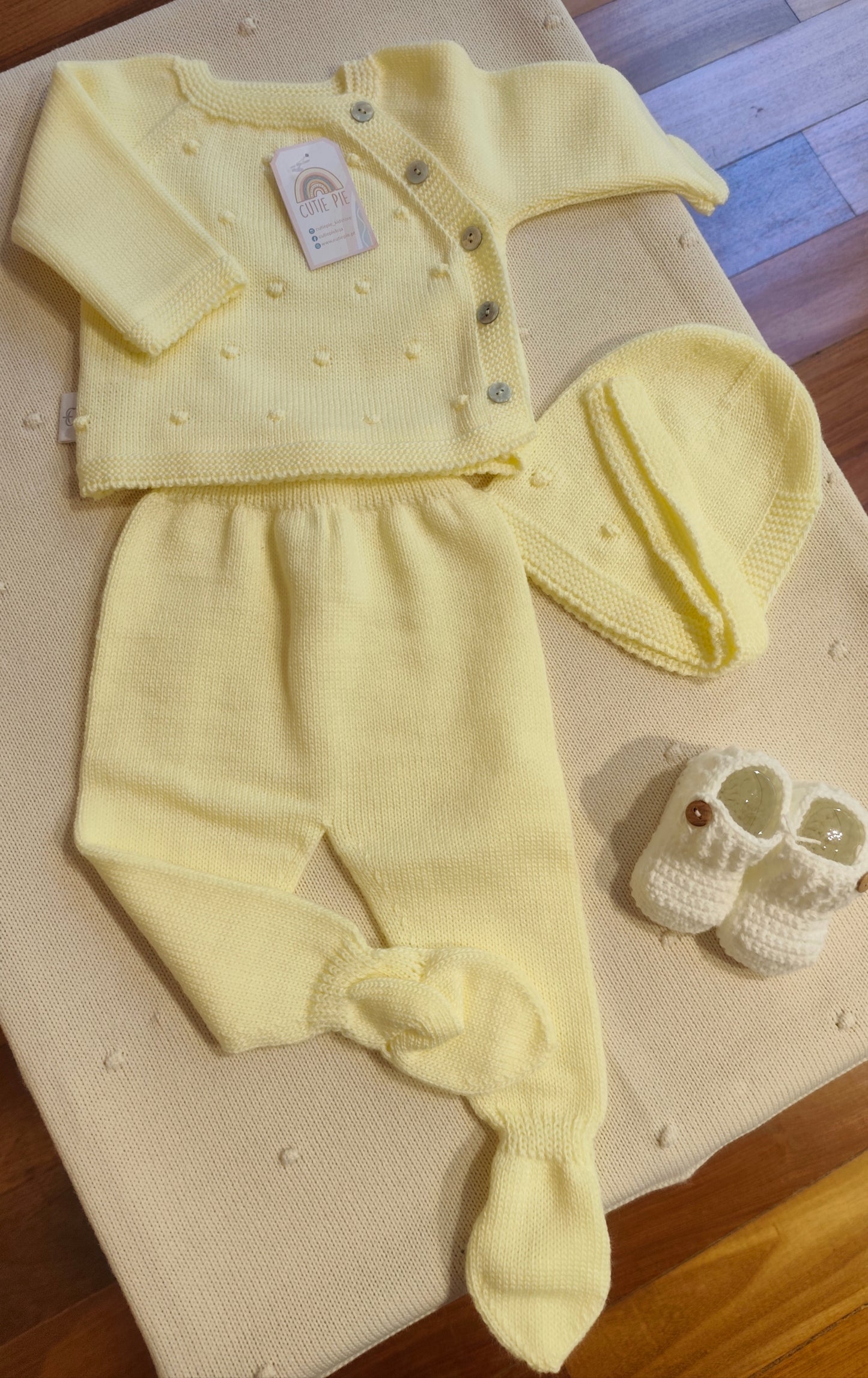 Conjunto de 3pcs em acrílico