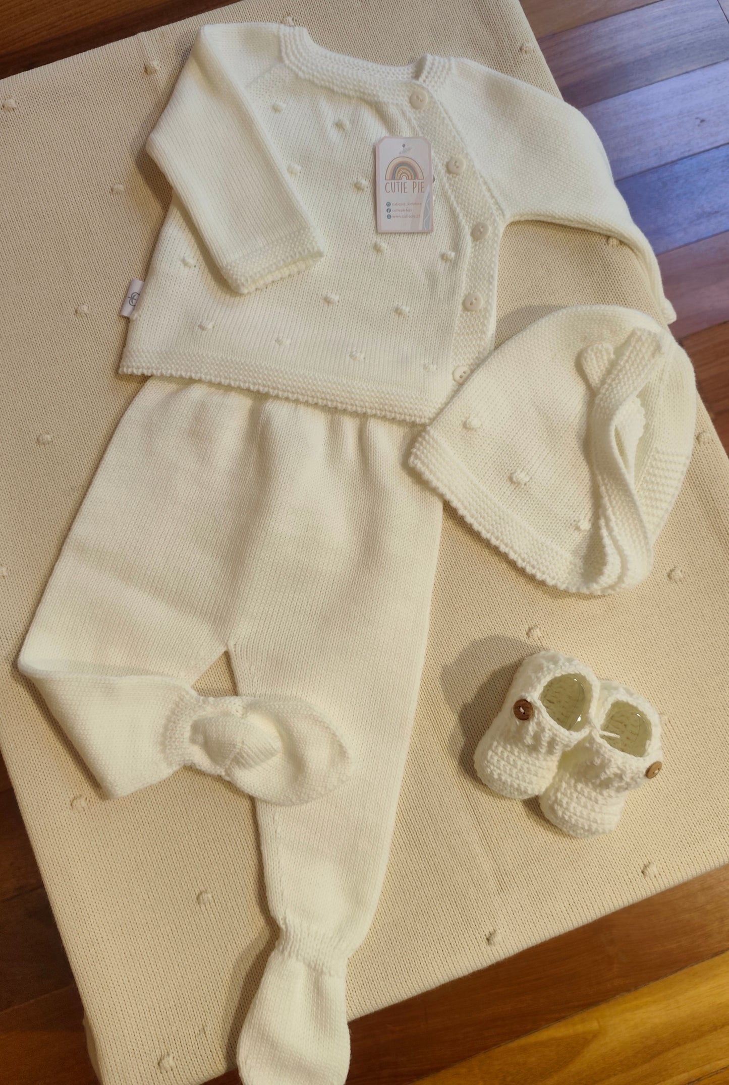 Conjunto de 3pcs em acrílico