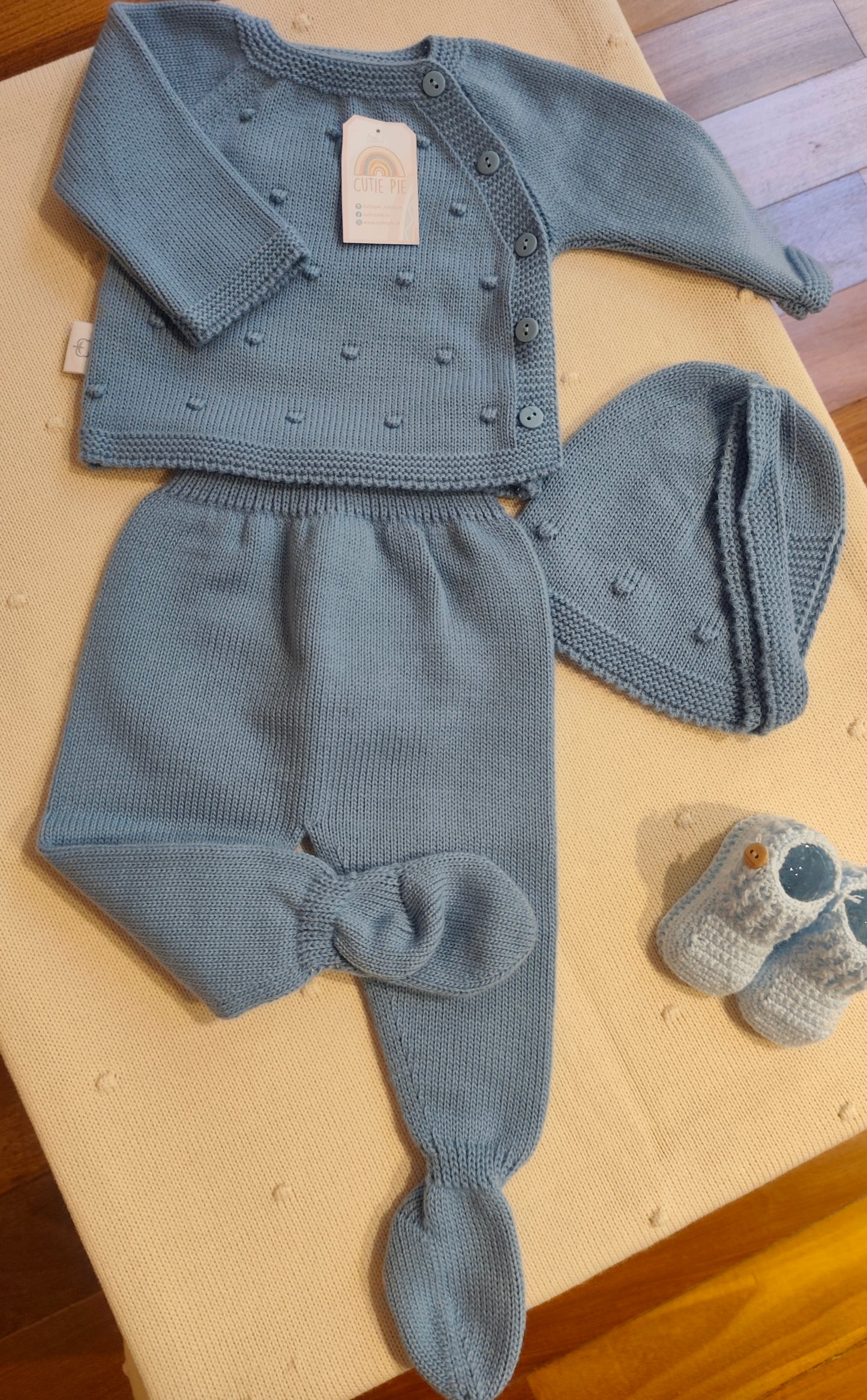 Conjunto de 3pcs em acrílico
