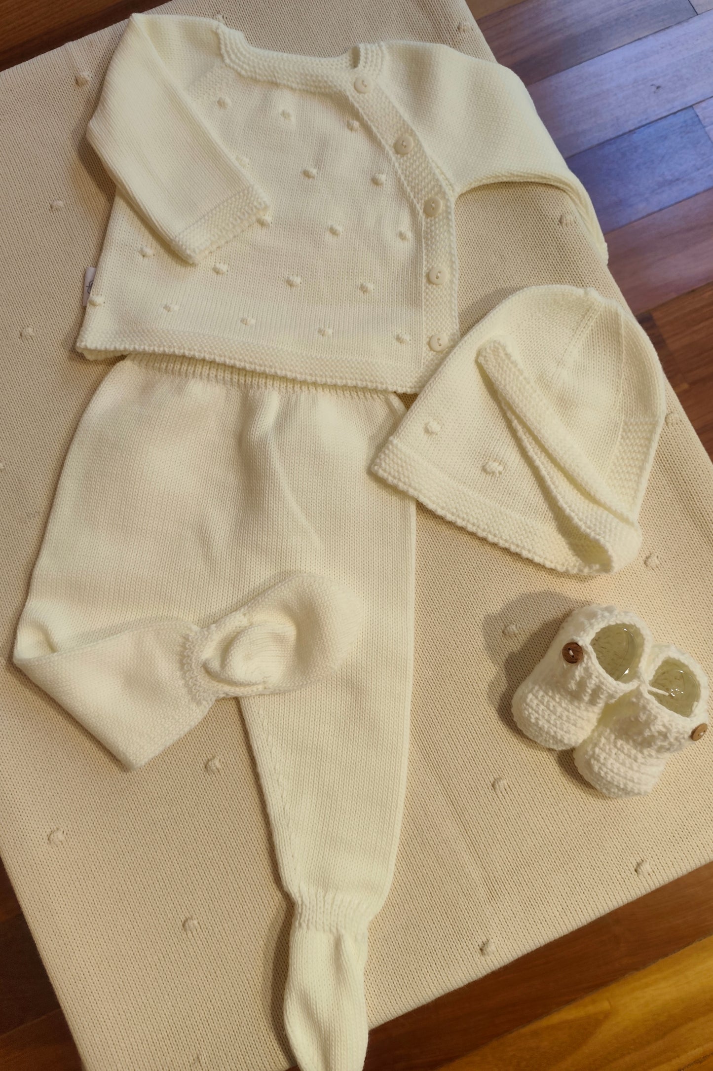 Conjunto de 3pcs em acrílico