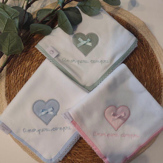 Fralda de pano "Amor para sempre"