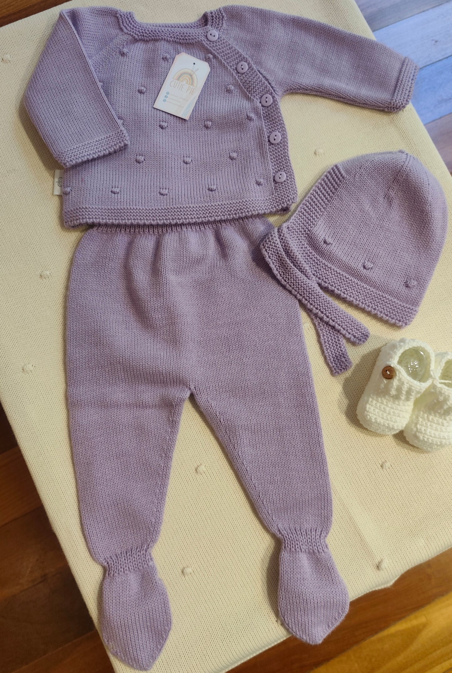 Conjunto de 3pcs em acrílico