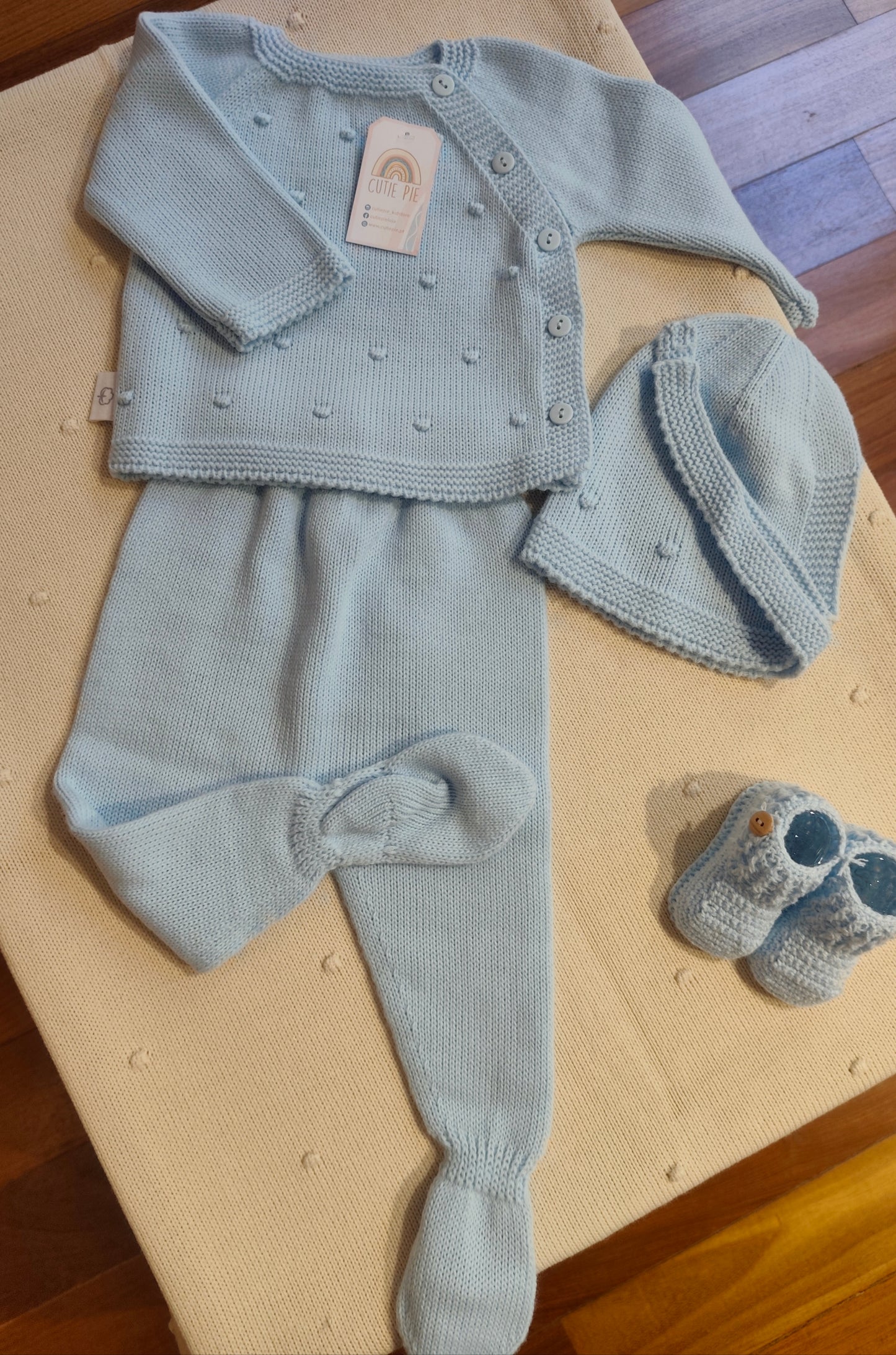 Conjunto de 3pcs em acrílico