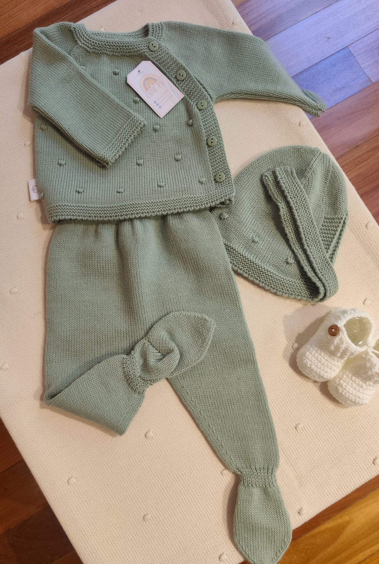 Conjunto de 3pcs em acrílico