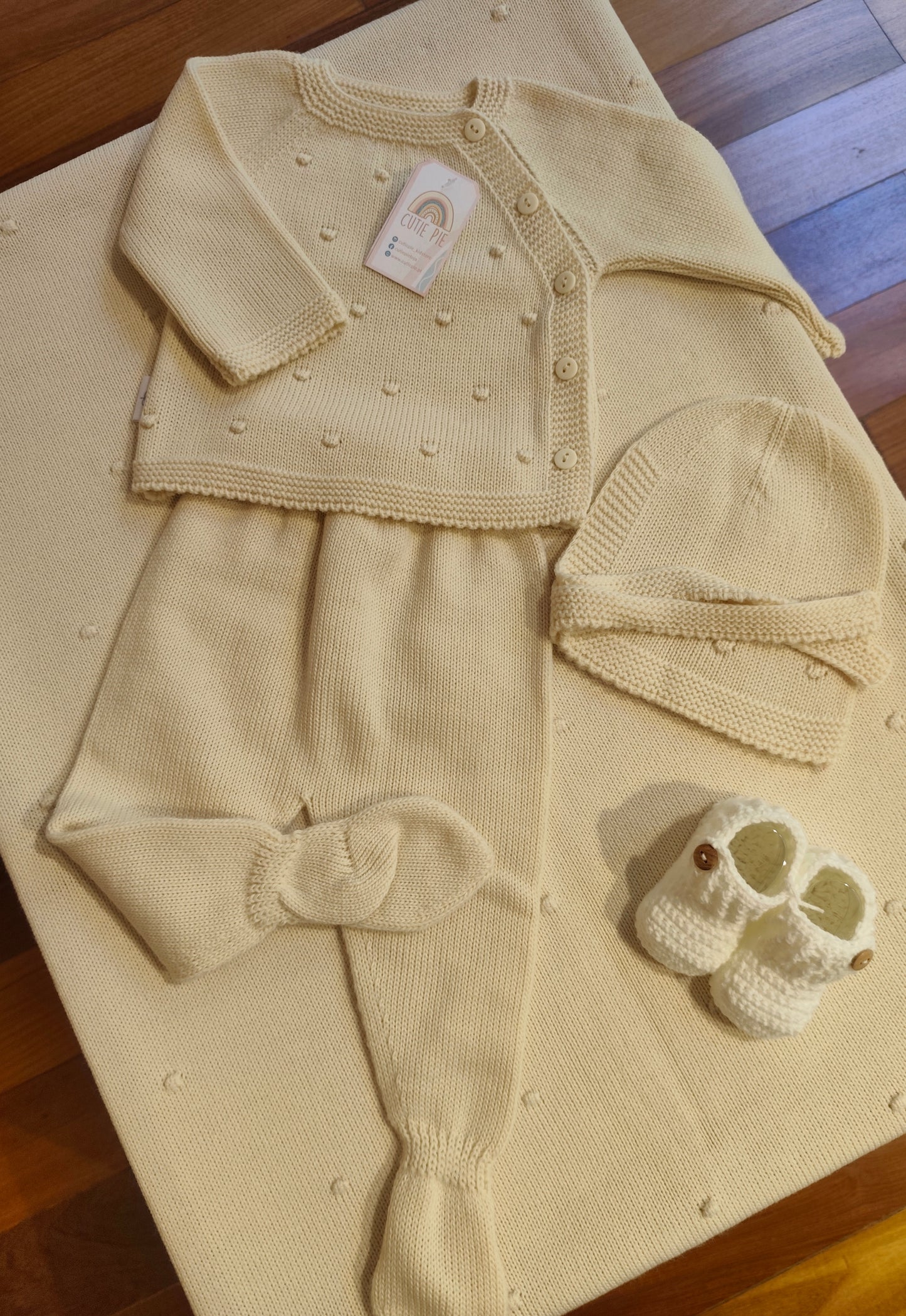 Conjunto de 3pcs em acrílico